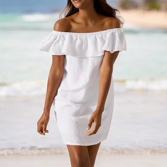 chinese dress ladies Tommy Bahama St Lucia Sleeveless Tier Dress Cover Up main image 0